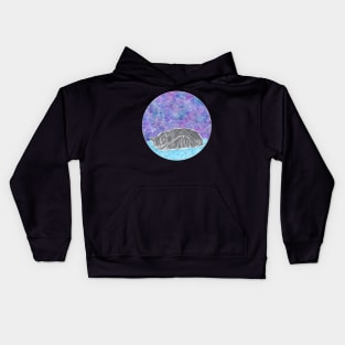 Starlight Dreams Tabby Cat Kids Hoodie